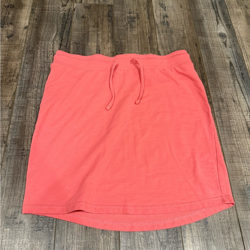 Serra Coral Mini Skirt with Drawstring size small